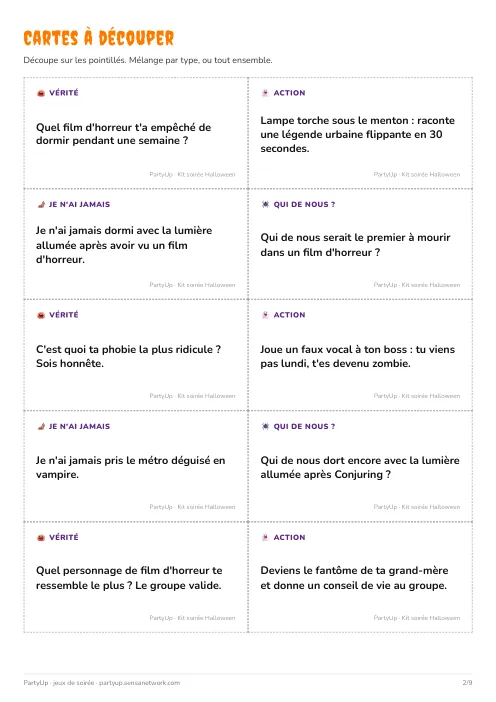Page 2 du kit